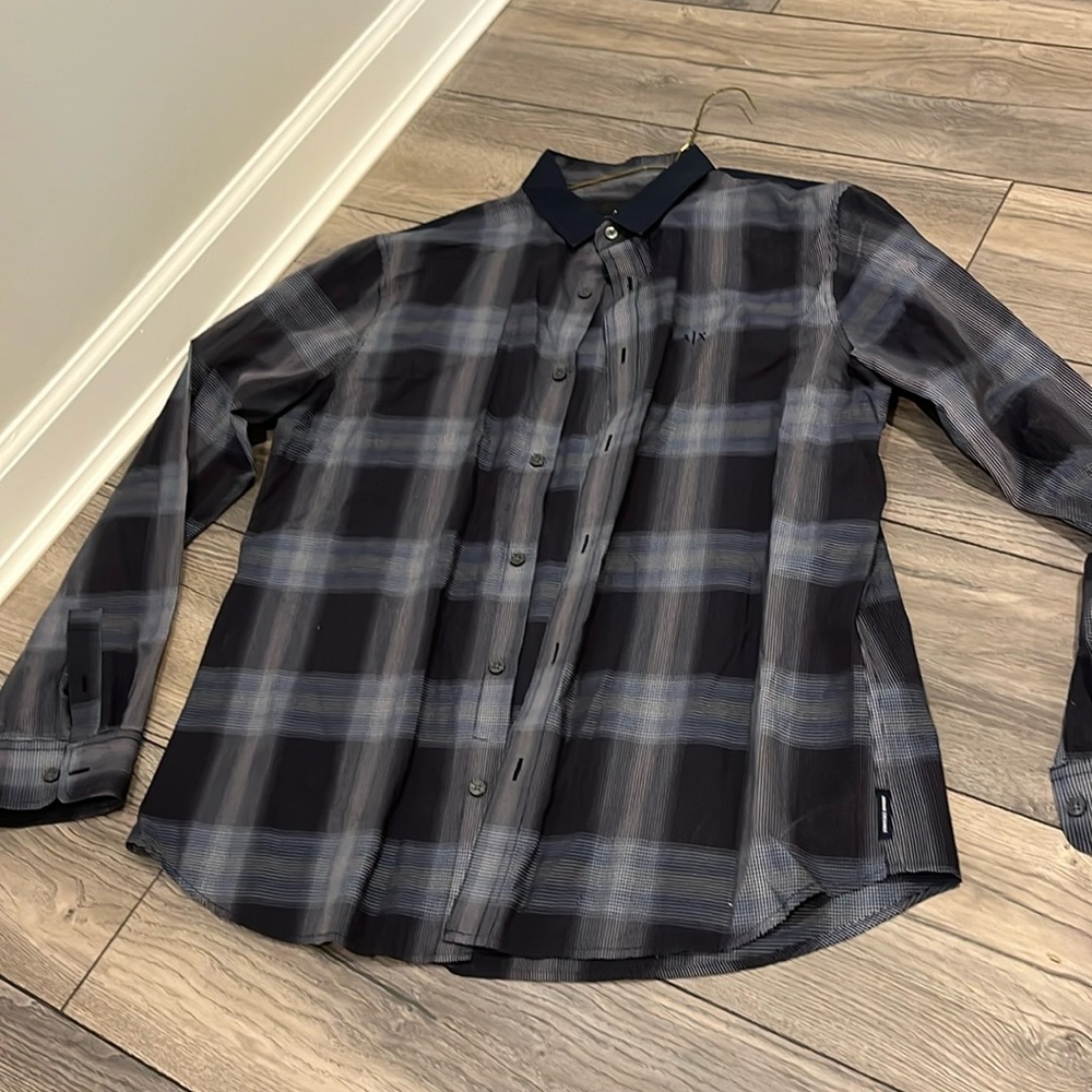Large Armani dress casual shirt for sale!!! Pricing at $150.
